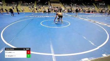 132 lbs Consolation - Kelice Luker, HURRICANE WRESTLING ACADEMY vs Gage Vaughn, SEO Wrestling Club