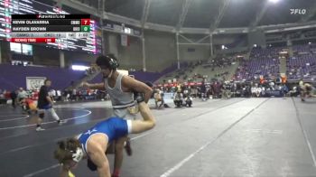 165 lbs Round 1 (16 Team) - Kevin Olavarria, Central Methodist vs Hayden Brown, Oklahoma City