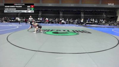 113 lbs Consi Of 32 #1 - Adam-James Frazier, Auburn vs Luke Mosher, Ridgeline