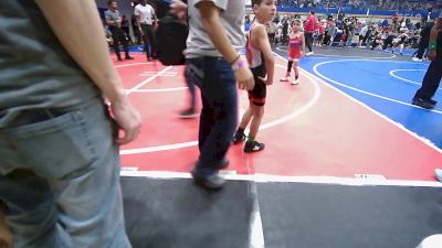 49 lbs Semifinal - Caid Wright, Caney Valley Wrestling vs Camdin Marshall, Skiatook Youth Wrestling