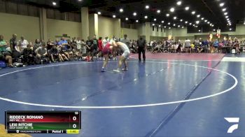 144 lbs Quarters & 3rd Wb (32 Team) - Lexi Ritchie, Gulf Coast WC vs Riddeck Romano, Indy WC