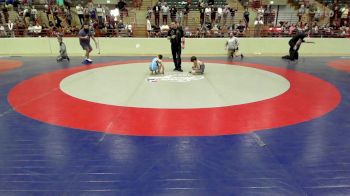 65 lbs Rr Rnd 5 - Knox Carter, Backyard Bullies Wrestling Club vs Barrett Schinella, Temple WREC