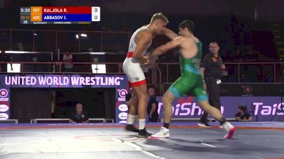 87 kg - Islam Abbasov, AZE vs Ranet Kaljola, EST