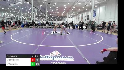 105 lbs Rr Rnd 1 - Easton Barrick, D3 Training Center vs Landon Wright, Clearview