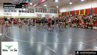 Youth-110 lbs Consolation Round 2 - Achilles Da Silva, Morris Hills vs Travis Pritzlaff, Watchung Hills