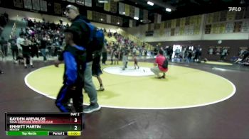 59 lbs Champ. Round 1 - Kayden Arevalos, Socal Grappling Wrestling Club vs Emmett Martin, NexGen