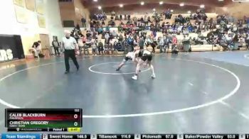 132 lbs Cons. Round 3 - Caleb Blackburn, Philomath vs Christian Gregory, Sweet Home