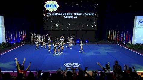 The California All Stars - Ontario - Platinum [2020 L3 Senior - Small] 2020 UCA International All Star Championship