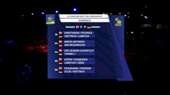 2019 European Mixed Team Badminton Championships | Denmark vs Germany