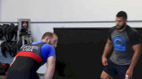 Kyle Snyder Working Takedowns And Turns