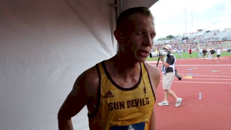 William Paulson Wins The Opening Heat Of The 1500m