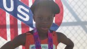Jaidyn Mott becomes 2x medalist in 9yo 1500