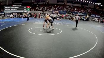 D 1 150 lbs Cons. Round 4 - Miller Bourgeois, St. Paul`s vs Mason Asevado, St. Amant