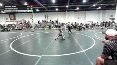 53 lbs Rr Rnd 2 - John Watkins, SoCal Hammers vs Hunter Vaughn, Top Rank Hammers
