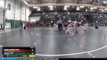 138 lbs Round 1 (16 Team) - Aiden Robertson, Millard South vs Grady Fox, Augusta