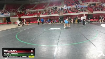 235 lbs Placement (4 Team) - Kristy Ortega, Amarillo Palo Duro vs Mariella Prieto, Lubbock