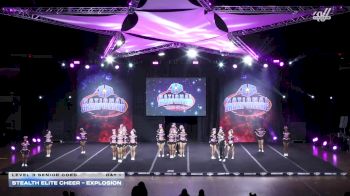 Stealth Elite Cheer - Explosion [2025 L3 Senior Coed Day 1] 2025 America's Best Grand Nationals