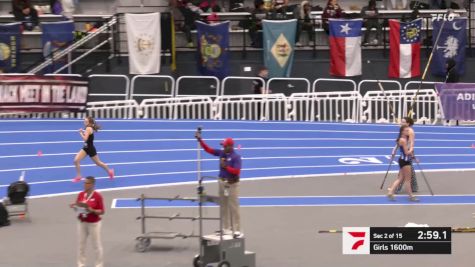 High School Girls' 1600m, Prelims