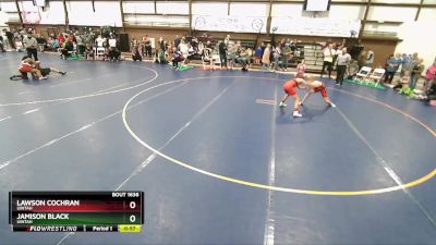 86 lbs Cons. Round 2 - Lawson Cochran, Uintah vs Jamison Black, Uintah