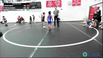 52 lbs Semifinal - Logan Smith, Smith Wrestling Academy vs Foster Barnes, Newcastle Youth Wrestling