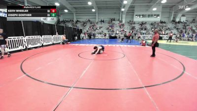 120 lbs Consi Of 64 #2 - Keith Wheeler, GA vs Joseph Gonthier, CA