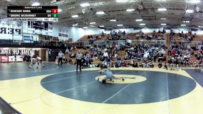 126 lbs 1st Place Match - Edward Skiba, Brunswick vs Emeric McBurney, Perry (Massillon)