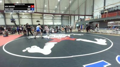 U16 GR - 165 lbs Quarters - Stiv Dexter, Camas Wrestling Club vs Isaic Cruz, Washington