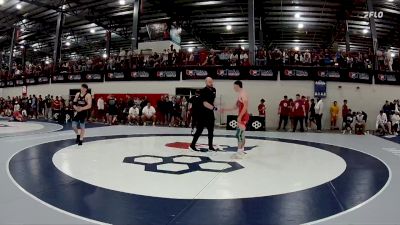 74 kg Champ. Round 2 - Dylan Washburn, Baker RTC vs Logan Cravatas, Ohio Wrestling