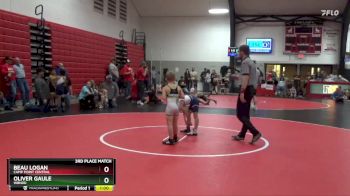 3rd Place Match - Beau Logan, Camp Point Central vs Oliver Gaule, WBNDD