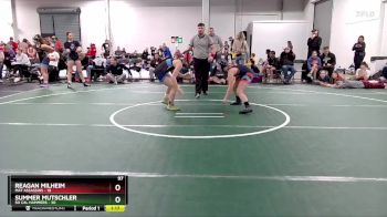 97 lbs Round 1 (6 Team) - Summer Mutschler, So Cal Hammers vs Reagan Milheim, Mat Assassins