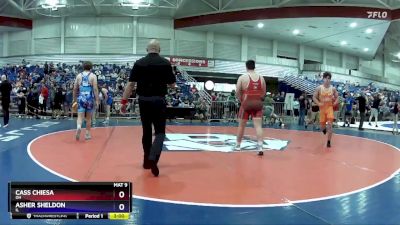 215 lbs Champ. Round 1 - Cass Chiesa, OH vs Asher Sheldon, IL