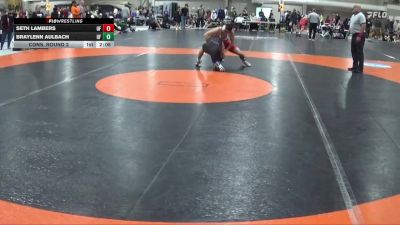 157 lbs Cons. Round 2 - Braylenn Aulbach, Grand Valley State vs Seth Lambers, Belmont Abbey