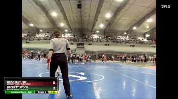 70A Cons. Round 2 - Brantley Fry, Neosho Youth Wrestling vs Beckett Stock, Belton Wrestling Club