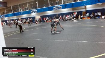 149 lbs Cons. Round 6 - Cameron Crump, NCWA- Life University vs Dante Olivero, Life University