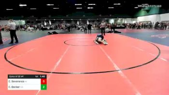 152 lbs Consolation - Charles Severance, AK vs Cole Becker, MN