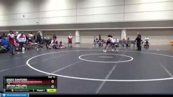 155 lbs Round 5 (6 Team) - Bryan Melara, St Lucie Sheriff PAL vs Enzo Santoro, Doral Academy/Maximum Performance