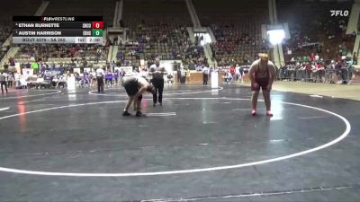 5A 285 lbs Semifinal - Austin Harrison, Elberta HS vs Ethan Burnette, Shelby County