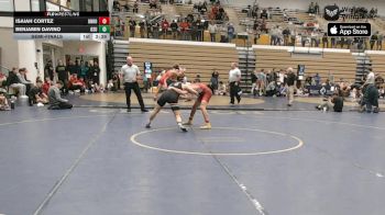 133 lbs Semifinal - Isaiah Cortez, Unrostered- Spartan Combat RTC vs Benjamin Davino, Ohio State