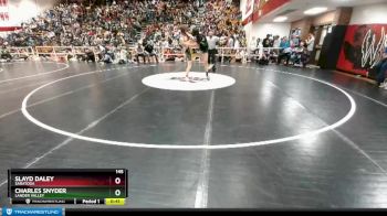 145 lbs Cons. Round 2 - Slayd Daley, Saratoga vs Charles Snyder, Lander Valley