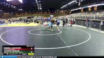 170 lbs Champ. Round 2 - Anthony Nicolosi, American Heritage School (Delray Beach) vs Darnell Alexander, Archbishop Rummel