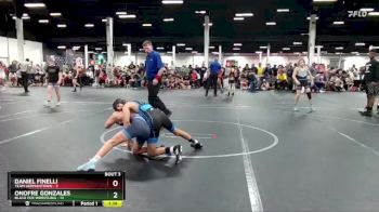 88 lbs Round 2 (4 Team) - Onofre Gonzales, Black Fox Wrestling vs Daniel Finelli, Team Germantown