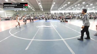 120 lbs Round Of 32 - Artavus Hughes Jr, GA vs Tyler Whiteley, NY