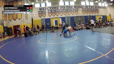 113 lbs Round 3 (8 Team) - Chase Wolgamuth, Alpha WC vs Jack Fitzgerald, Naperville Central
