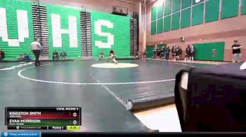 120 lbs Cons. Round 3 - Evan Morrison, Palo Verde vs Kingston Smith, Western