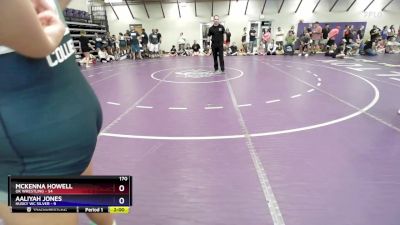 170 lbs Round 5 (10 Team) - Mae Collier, Husky WC Silver vs Riley Samarripa, OK Wrestling