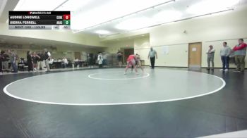 130lbs Cons. Round 5 - Sierra Ferrell, Anacortes (Girls) vs Audrie Longwell, Castle Rock (Girls)