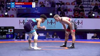 65 kg 1/4 Final - Anatoli Hramyka, Individual Neutral Athletes vs Kaiji Ogino, Japan