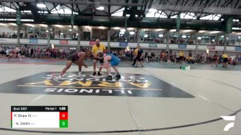 178-192 lbs Quarterfinal - Kyle Gatlin, Naperville North vs Phillip Shaw IV, Danville