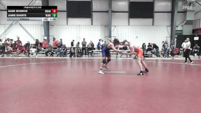 184 lbs Final - Gabe Monroe, Coast Guard vs Jamie Evarts, Williams