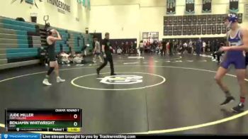 120 lbs Champ. Round 1 - Benjamin Whitwright, East vs Jude Miller, Fort Collins